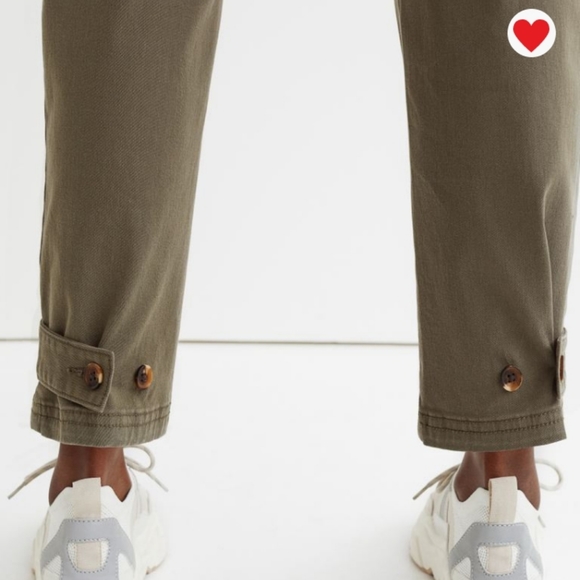 ⛔SOLD⛔🆕️ NWT H&M Cargo Pants in 'Dark Khaki Green' - Picture 5 of 14